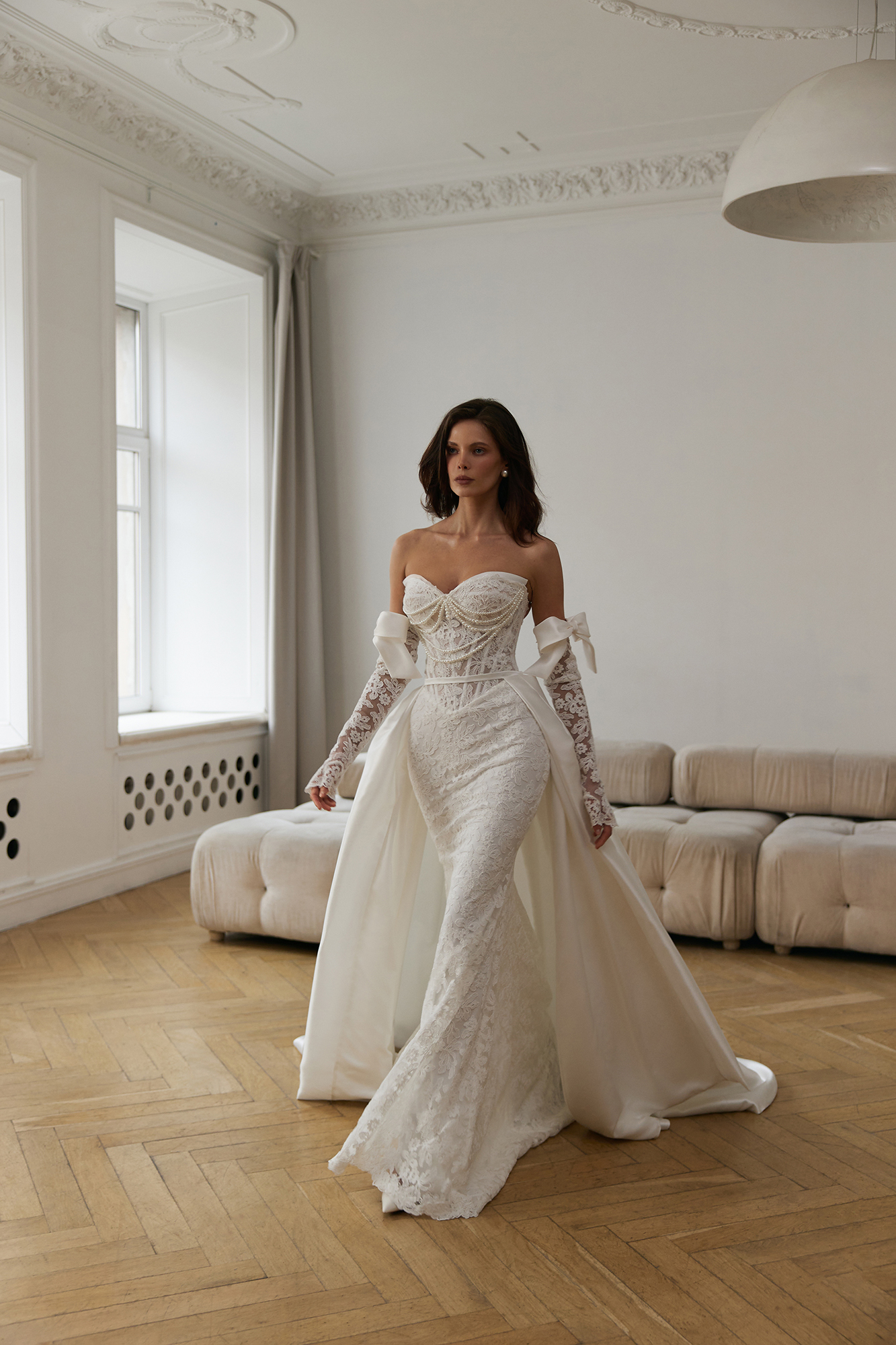 Лея со шлейфом и обвесом — изображение 6